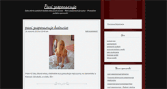 Desktop Screenshot of pani-zasponsoruje.com